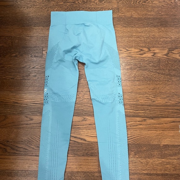 Gym, shark leggings steal blue - Picture 4 of 5